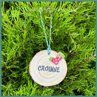 Handcrafted Wooden Circle Decoration